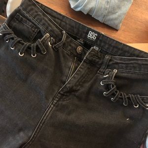 Black Straight leg jeans